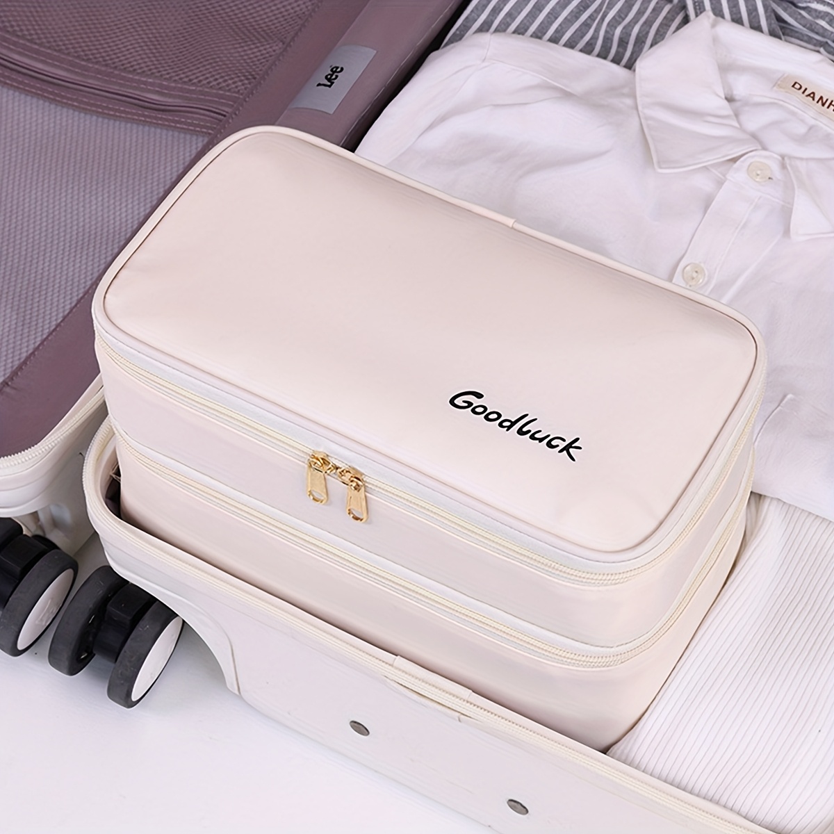 PU Three-layer Underwear Stora - Sock Organizer Tray review and price