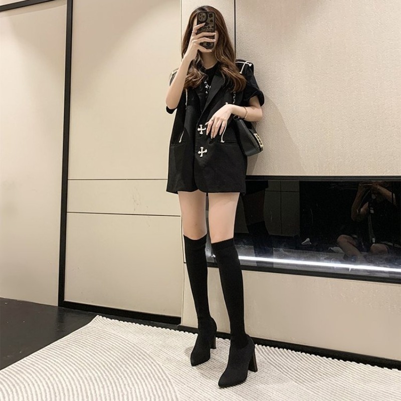 Women Over The Knee Boots Poin - Knee High Sock Women review and price