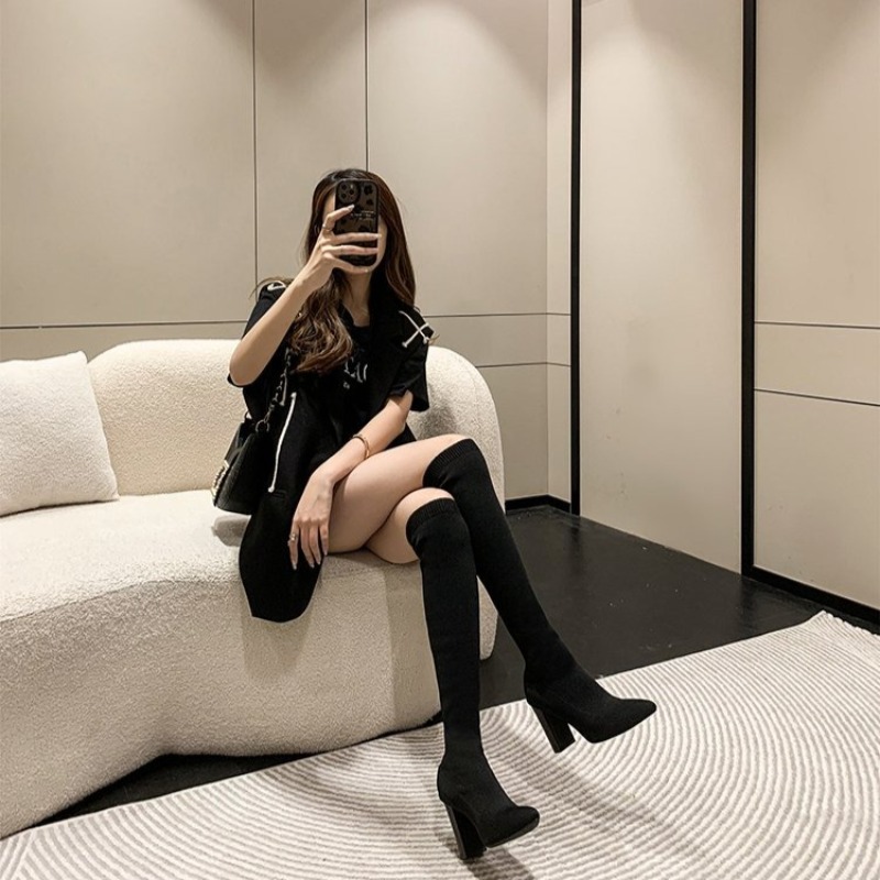 Women Over The Knee Boots Poin - Knee High Sock Women review and price