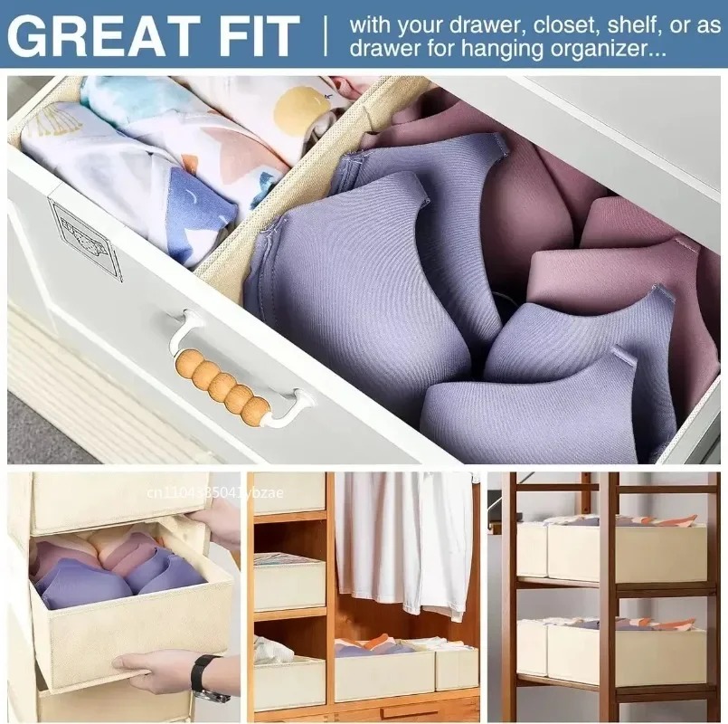 Fabric Underwear Storage Box D - Sock Organizer Tray review and price