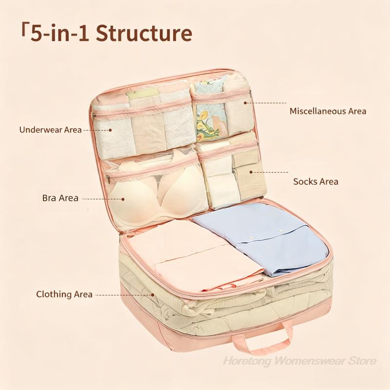 5 in 1 Expandable Travel Packi - Sock Organizer Tray review and price