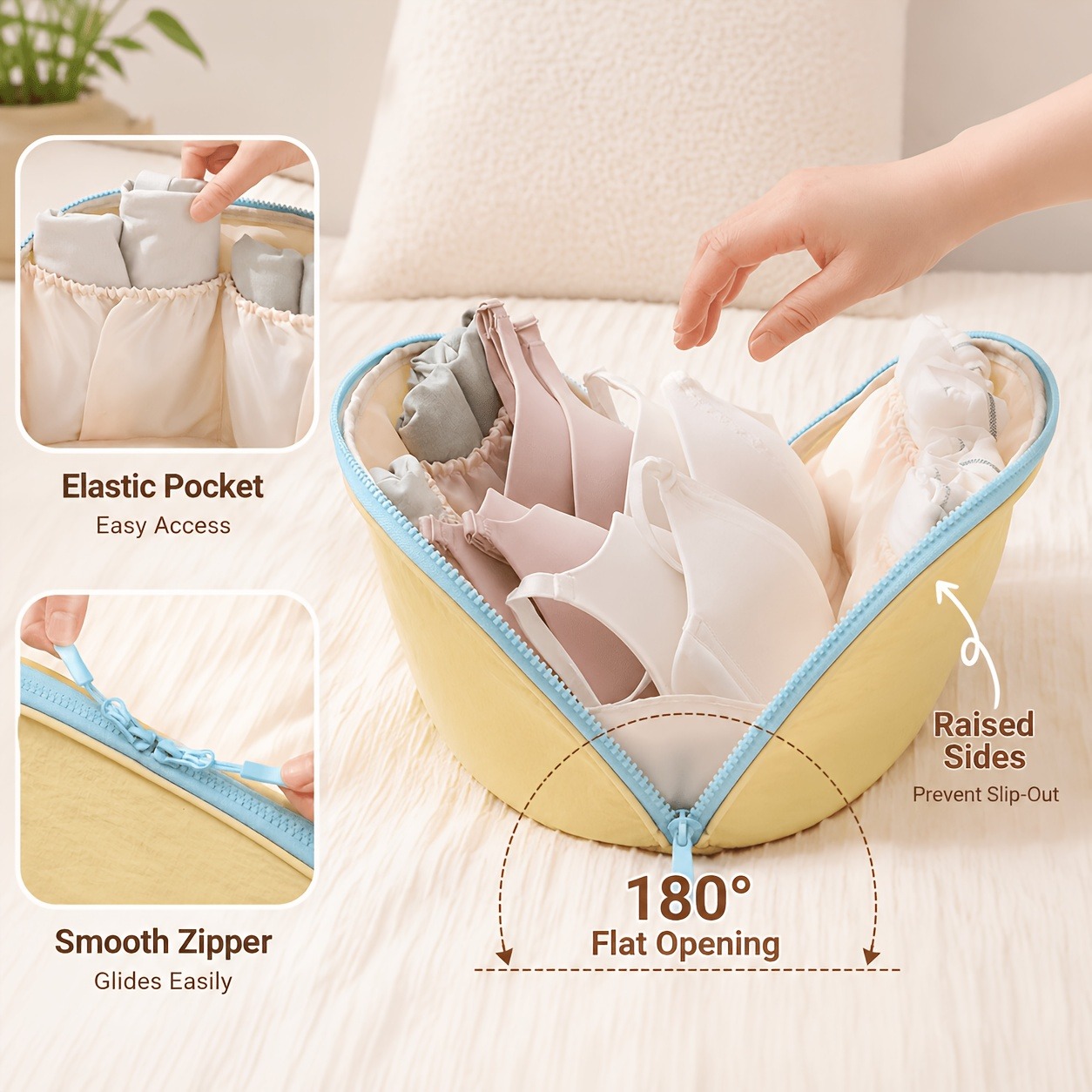 Three-in-one cup-shaped bra st - Sock Organizer Tray review and price